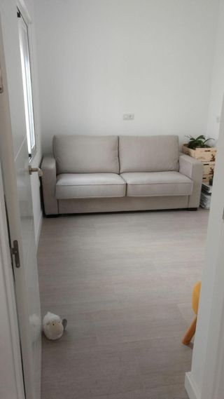 Sofá cama gris - 3 plazas