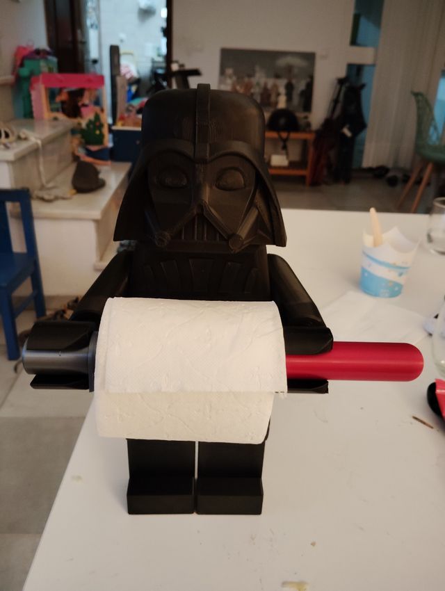 Porta rollos Darth Vader star wars