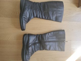 Botas Piel Negras Altas