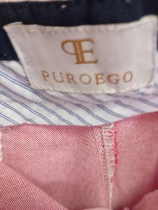 Bermudas rosa hombre