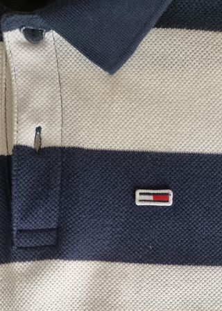 Polo uomo a righe Tommy Hilfiger (maniche corte)