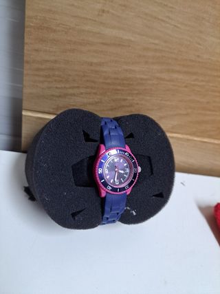 Reloj niña azul y rosa