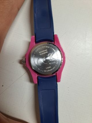 Reloj niña azul y rosa