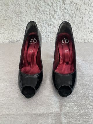 Tacones negros Roccobarocco - 37