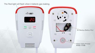 Ourjob - Detector de gas natural/LPG/carbón