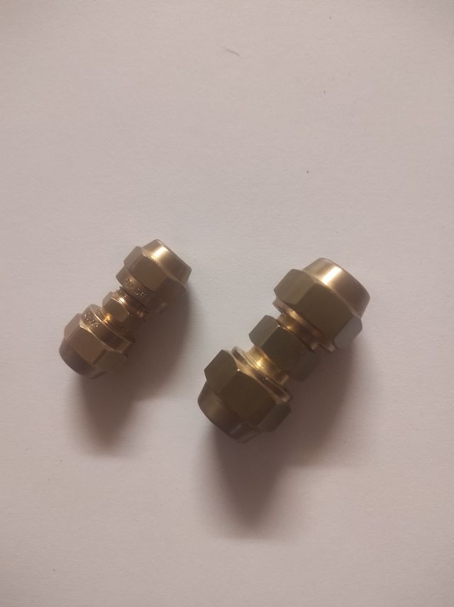Raccordo ottone condizionamento 2pz