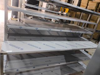 MESA CON SOBREMESA DE PASE 194 CM