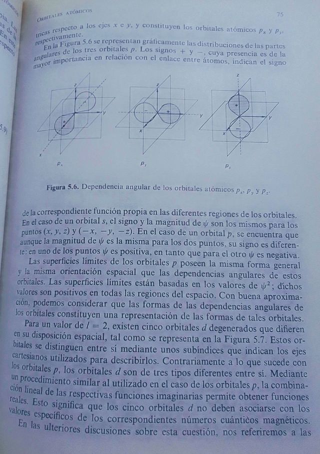 ESTRUCTURA ATÓMICA Y MOLECULAR