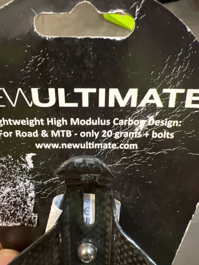 Portabidón Bicicleta Carbono