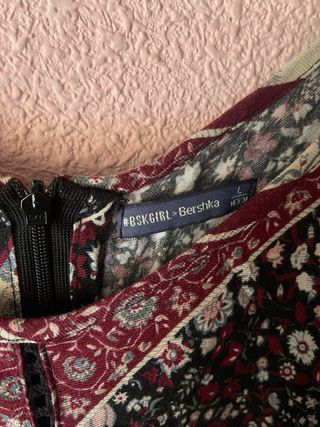 Mono Bershka estampado 
