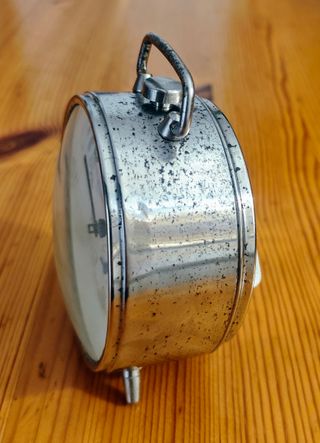  Reloj despertador vintage de cuerda, marca PETER 