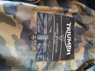 Chaqueta cuero marrón