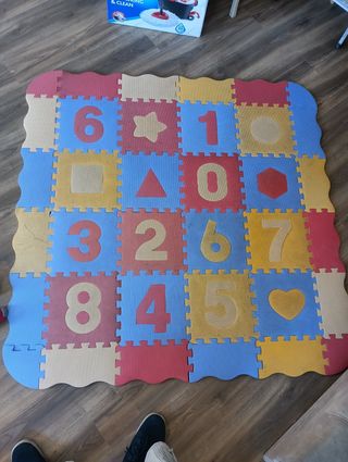 Alfombra Puzzle Espuma Niños