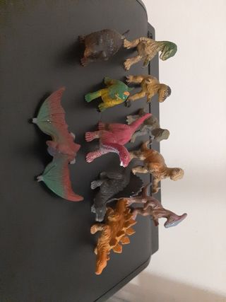 Collezione Dinosauri Dinos Mr Day Parmalat anni 90