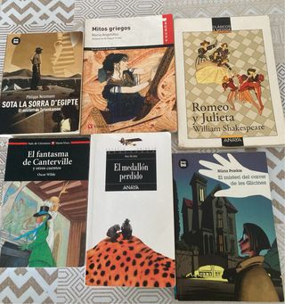 Libros de lectura Primero de la ESO