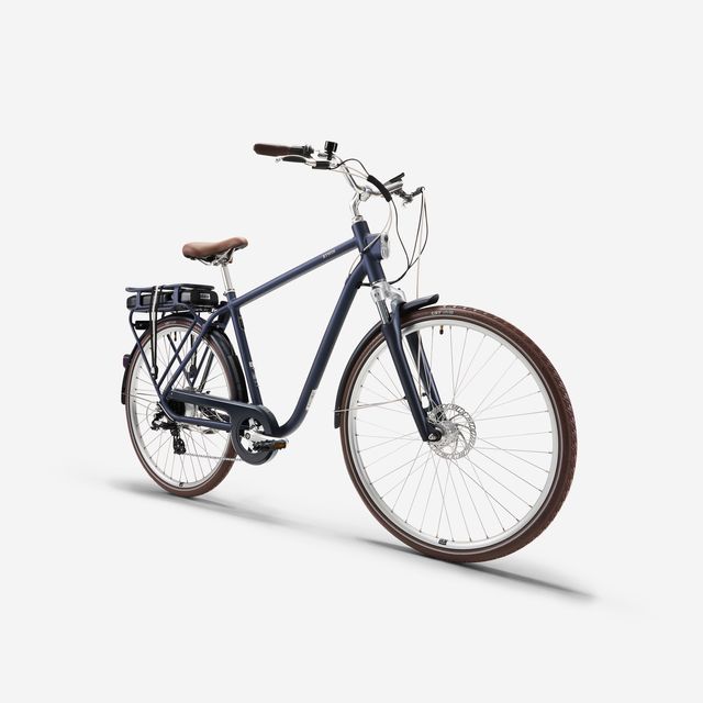 Bicicleta eléctrica urbana Ebike cuadro alto Elops 900