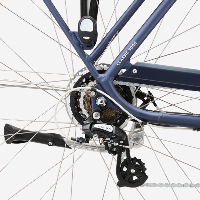 Bicicleta eléctrica urbana Ebike cuadro alto Elops 900