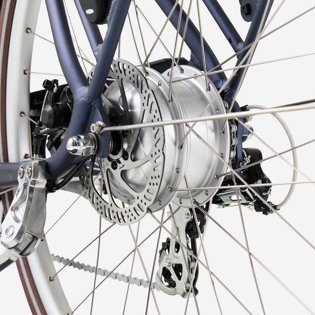 Bicicleta eléctrica urbana Ebike cuadro alto Elops 900