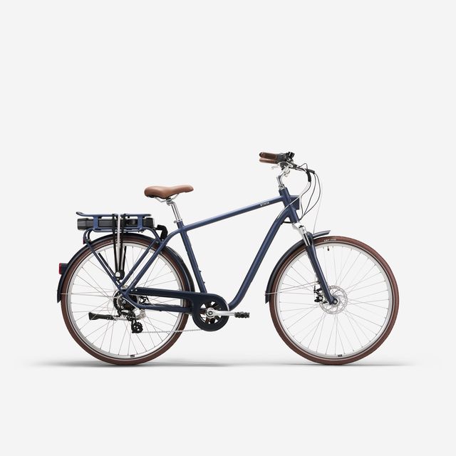 Bicicleta eléctrica urbana Ebike cuadro alto Elops 900