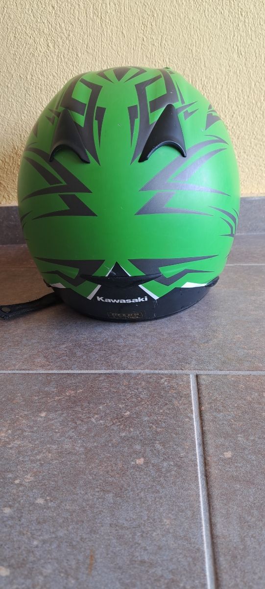 Capacete Kawasaki Motocross + Óculos Scott