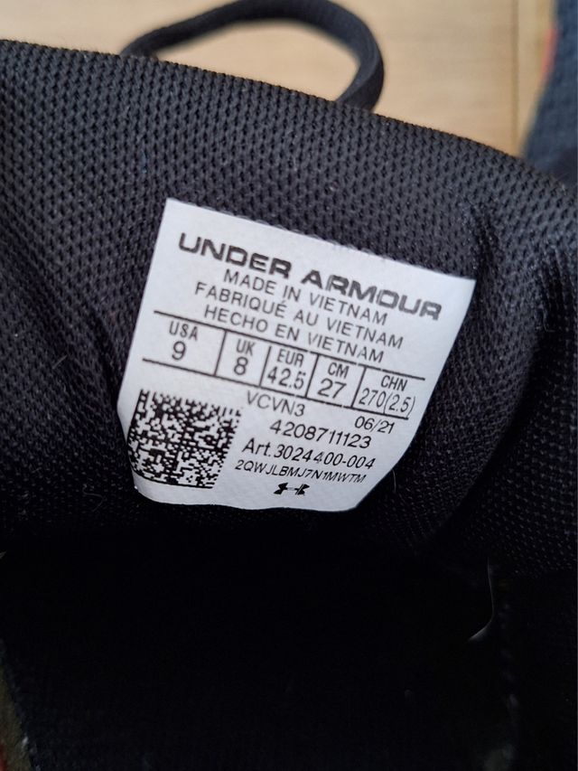 Zapatillas Under Armour Charged Rouge 3