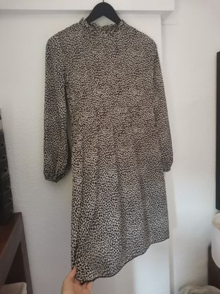 Vestido animal print