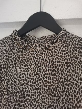 Vestido animal print