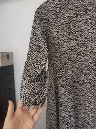 Vestido animal print