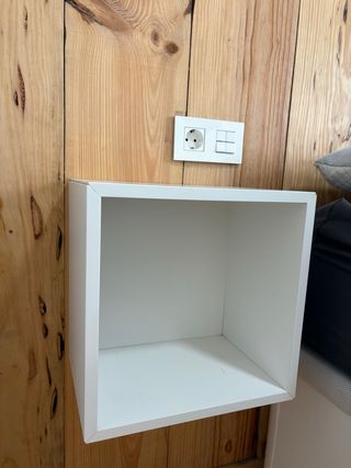 2 Cubos/Estanterías IKEA EKET blanco