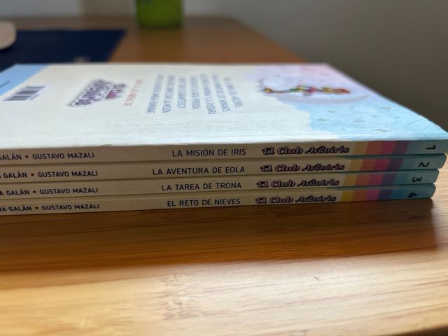 Pack 4 Libros El Club Arcoiris