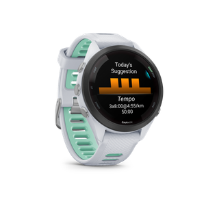 Reloj GPS GARMIN FORERUNNER 265S - Blanco y Azul