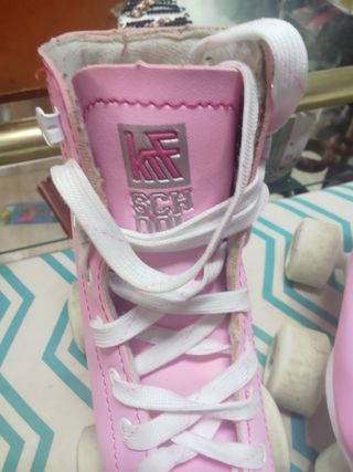 Patines en línea infantiles rosa