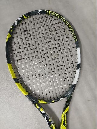 Raqueta tenis adulto - Babolat Pure Aero Team 2022 Gris