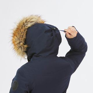 Parka de montaña y nieve impermeable con capucha Mujer
