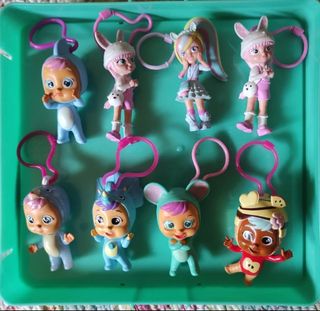 8 Llaveros Bebés Llorones