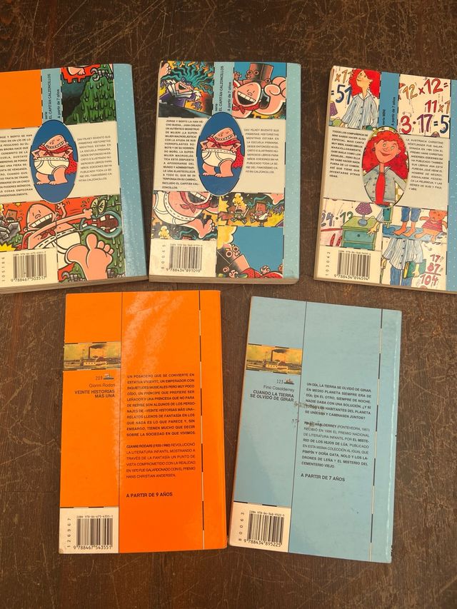 Lote 5 libros infantiles – Barco de Vapor
