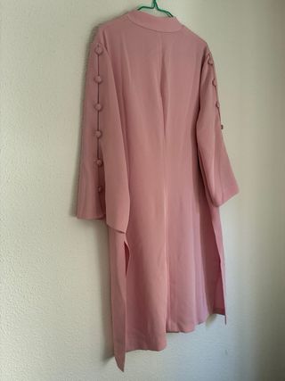 Túnica rosa vintage