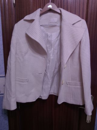 Chaqueta rosa palo mujer - Talla M