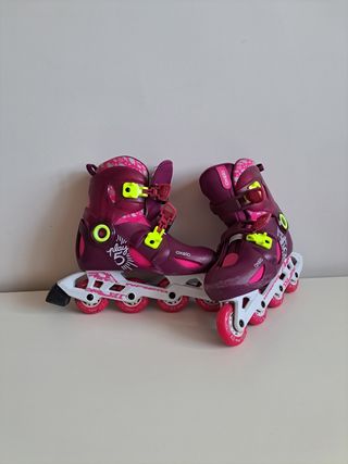 Patines Oxelo niña + protecciones