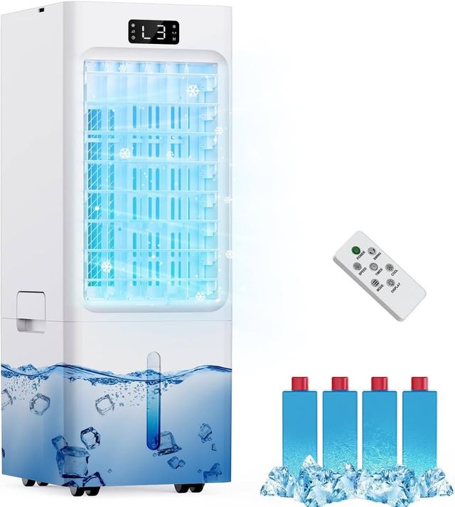 Aire Acondicionado Portatil 4 en 1, Enfriador de A