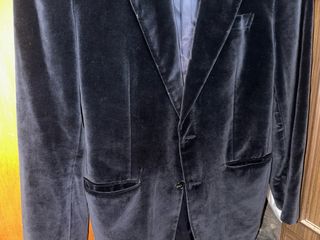 Chaqueta terciopelo azul marino