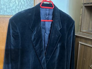 Chaqueta terciopelo azul marino