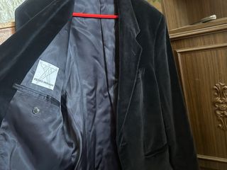 Chaqueta terciopelo azul marino