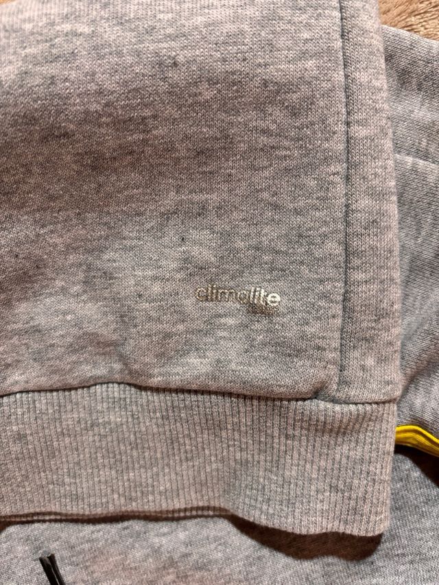 Chaqueta Adidas gris-amarilla