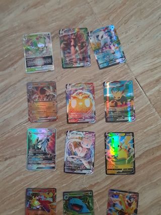 Cartas Pokémon Brillantes