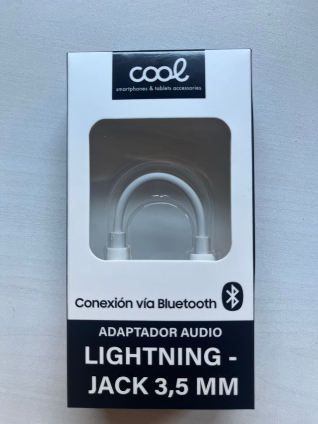 Adaptador Lightning a Jack 3.5mm Cool