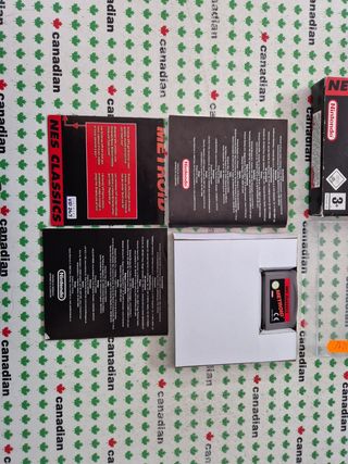 Metroid NES Classics GBA