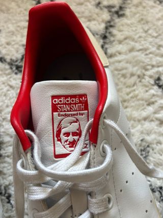 Adidas Stan Smith rojas y blancas Navidad retro