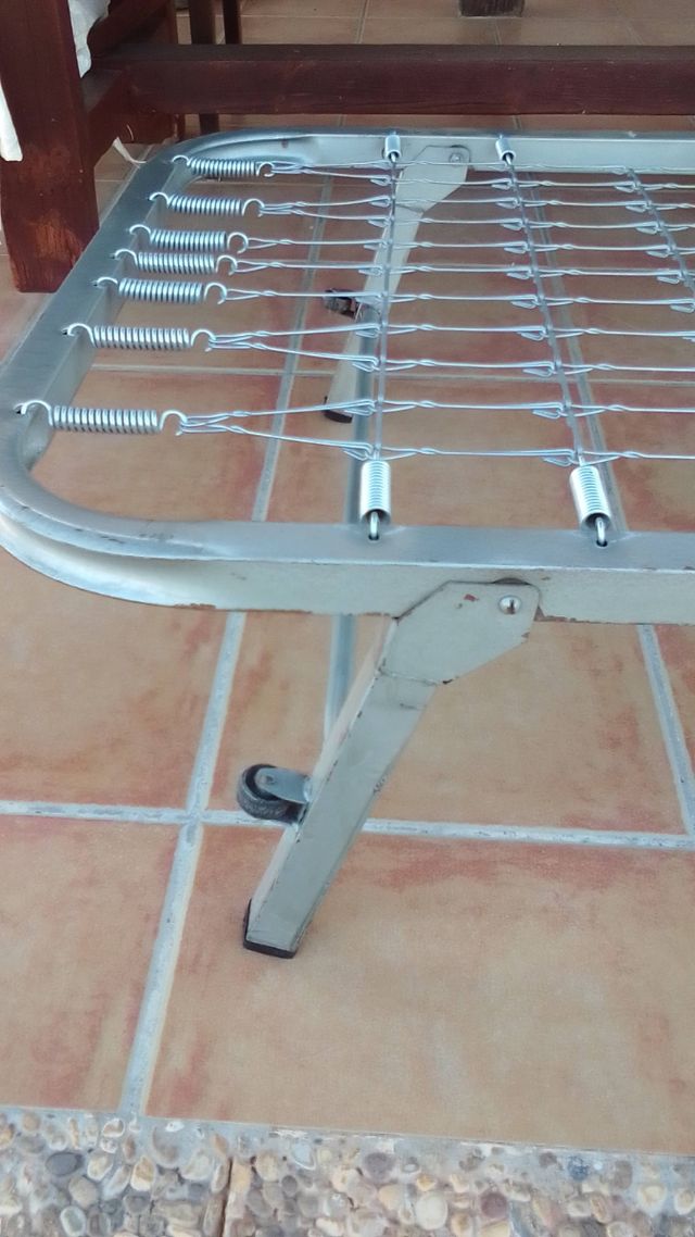 Somier plegable con colchón