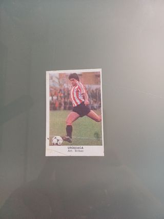 Cromo  versión Urquiaga Athletic Bilbao Cano 1984